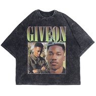 Oversized GIVEON EVANS Washing VINTAGE TEE (Washing T-SHIRT)
