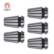 GREAT 5Pcs ER11 Spring Collet Set, ER11 Type 1/16" to 1/4" Range CNC Collet Chuck, Precision High Ac
