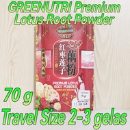 Ou fen akar teratai lotus root powder GreeNutri travel oufen sereal