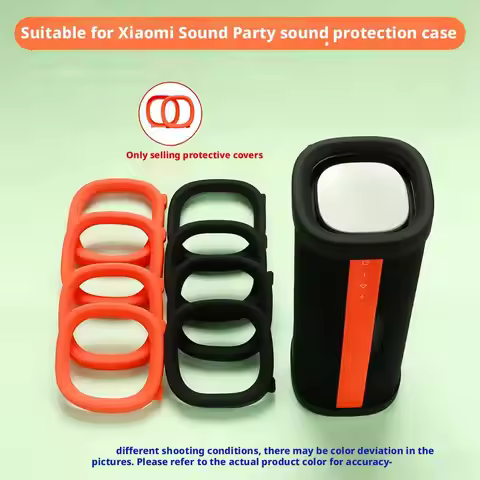 Silicone Protective Case for Xiaomi Sound Party Speaker Anti-drop Dustproof Non-slip Edge Protection