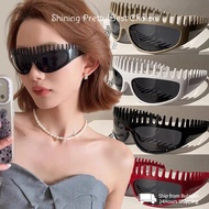 Women's Fashion Glasses Personality Quirky Exaggerated Headband Sunglasses Trendy Street Style Daily