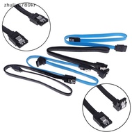 zhuliye789kr] Computer cables SATA 3.0 III SATA3 6Gb/S SSD hard drive data right angle cable  new