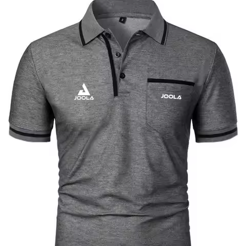 Shirt New JOOLA Table Tennis Polo Men Quick Dry Breathable Sports Short Sleeve T-Shirt