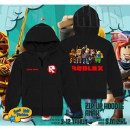 Roblox Character Children's Zipper Hoodie Jacket / Roblox Children's Zipper Jacket, Free Name