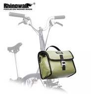 Rhinowalk Bike Front Bag Basket Bags Front Rack Pack Carrier Bags 7L Use For Brompton Pikes 3sixty Camp Royal Folding Bicycle