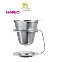 HARIO V60 Double Stainless Steel Dripper Kasuya Model KDD-02-HSV ดริปเปอร์แบบสแตนเลส 2 ชั้น