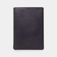 真皮灰色 MacBook 保護套 – 纖薄筆電收納袋