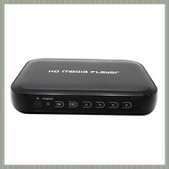 U0(QJWR) HD Player Mini Full HD 1080P 264 MKV HDD -Compatible Media Player Center USB OTG SD AV TV R