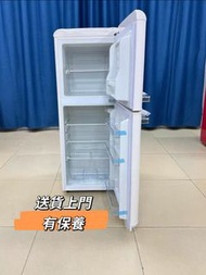 小型雪櫃 雙門復古雪櫃 白色紅色雪櫃Refrigerator