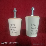 Molding paper cup 6.5 oz .8oz. 9oz and 12oz