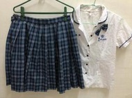 南台灣 長榮高中制服套裝組 二手制服 二手學生制服 台灣學生制服 水手服 女學生襯衫