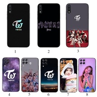 Samsung A30S A50 s  A70 A20 A31 A51 A71 A72 A73 F06 F16 A57 F3 Anime TWICE Soft black phone case