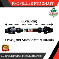 PROPELLER PTO SHAFT 800mm/80cm 35x106 Kubota Tractor L3608 L4018 L5018 and Up to 92HP