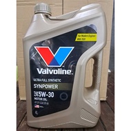 [100% Original] [4 Liters] Valvoline Engine Oil Full Synthetic Synpower 5W-30