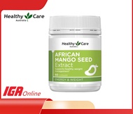 [EXP 07/2027] Healthy Care African Mango Seed Extract Weight Loss Detox ( 60 Capsules ) ( Made in Au