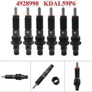 4928990 Set of 6 New Diesel Fuel Injector Fit For 1994-1998 Dodge 5.9L Cummins 40-60 HP KDAL59P6 4BT