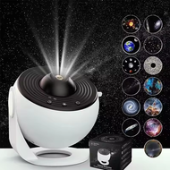 【SA  shop】 Salange New Star Projector Galaxy Light 13 in 1 Planetarium 360° Rotating Aurora Night Li