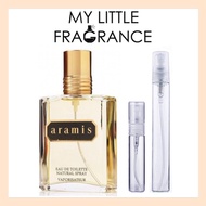 [5ml/10ml Decant] Aramis EDT Eau de Toilette Classic Signature for Men Man Brown Perfume Fragrance C