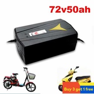 Lead Acid Battery Charger 72V 50AH For E Electric Bike Bicyle Scooters Tricycle