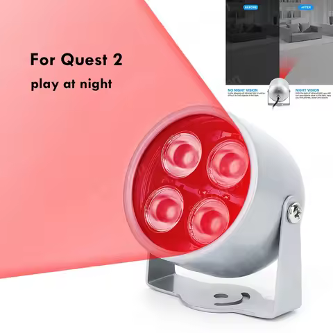 Upgraded VR Infrared Light IR Illuminator for Meta Quest 3S /3 PICO 4 Enhanced Night Tracking for Oc