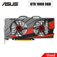 Used ASUS Graphic Card GTX 1060 3GB Placa De Video Graphics Card GPU For NVIDIA GTX1060