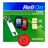ReliOn Prime Blood Glucose Test Strips | Blood Glucose Test Strips | Test Strips for Diabetes | Bloo