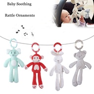 PARCEL Kids Room Decorations Bell Newborn Kids Animal Bear Early Educational Toy Cartoon Mobiles Hanging Windbell Stroller Rattles Infant Wind Chime Baby Hanging Toy