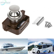 Brown Lock Lock Boat Yacht Button Cabinet Camper Caravan Cupboard Door