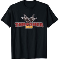 Men's cotton T-shirt Thrasher Head T-shirt T-Shirt Vintage T-shirt Fast Shipping 4XL , 5XL , 6XL