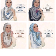 🔥Promosi bawal premium chiffon crepe square Ariani Printed SQ Letizia Collection by cotton empire🔥