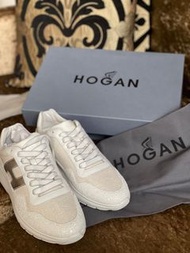 Hogan細砂亮片小白鞋38.5