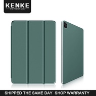 KENKE  iPad case Rimless Magnetic cover for iPad 2024 Pro 11 inch Air 13 inch Air 11 pro 12.9 2021 iPad 10.9 Air 4 Air 5th gen 2020 case cover Tri-fold bracket Support Apple Pencil adsorption charging Anti-bending design Smart sleep wake function