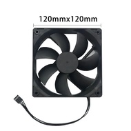 LDPCSJ Silent PC Fans 8cm/9cm/12cm Quiet Computer Cooling Fan for GPU CPU Radiator Cooler Case