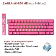 AULA | AULA MINI 60HE Magnetic Keyboard Wireless 60% Rapid Trigger 8K Return Esports Customize RGB M