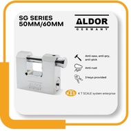 ALDOR SG SERIES ANTICUT ARMOUR TYPE PADLOCK 50MM / 60MM