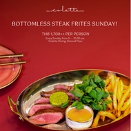 Bottomless Steak Frites at Colette Bangkok