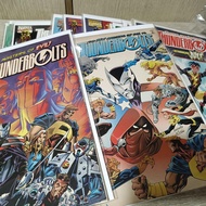 (price per piece) Thunderbolts (Marvel comics 1997 series) Taskmaster Bucky Widow Zemo Sentry