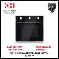 EF BO AE 63 A 73L 60CM CONVENTIONAL BUILT-IN OVEN - 2 YEARS MANUFACTURER WARRANTY + FREE DELIVERY