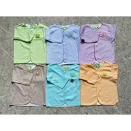 HELLO BABY - Newborn Striped Long Sleeve Shirt (1 Pack of 6 Pcs)