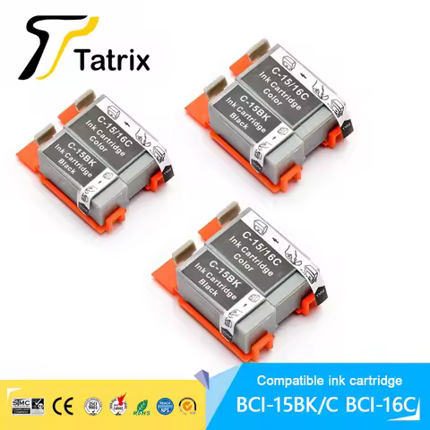 For Canon BCI15 BK/C BCI-16 BCI16 Ink Cartridge Compatible For Canon I70/i80 SELPHY DS700/DS810 PIXM