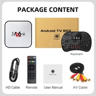 Tripsky Android TV BOX M96-H 4K HD Smart tv box Android 14.0 Ram 4g Rom 32g Bluetooth Tv Box Android