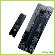 WIN Graphics Card Adapter GPU Dock PCIE 4 0 X4 Gen4 External Bracket Power Adapter
