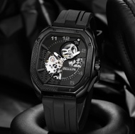 [Beli 1 Gratis 1] BELLEDA 9528 KARET Jam Tangan Pria Tali Karet Anti Air Terbaru