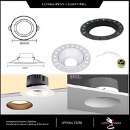 LED Recessed Eyeball Casing Gu10 Holder 无框边