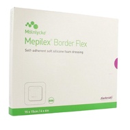 MOLNLYCKE Mepilex Border Flex 10x 25cm 10s