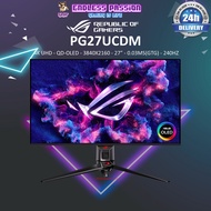 Asus ROG Swift OLED PG27UCDM Gaming Monitor - 27 Inch 4K UHD 240Hz 0.03ms