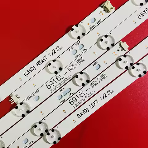LED Backlight Strip For TV 49UH610T 49UH610V 49UH611T 49UH617T Bar 49" V16 V16.5 ART3 2452 2708 Rev3