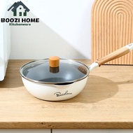 Periuk non-stick wok pan 26CM induction gas cooker  Household cooking frying pan wok pan cookware