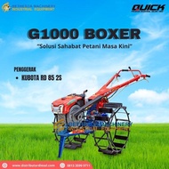 Traktor Quick G1000 Boxer Mesin Bajak Sawah Kubota Rd 85 Di-2S Lengkap