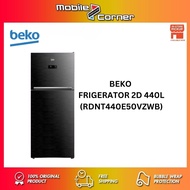 Beko Fridge Refrigerator Inverter 440L Fridge 2 Door | RDNT440E50VZWB